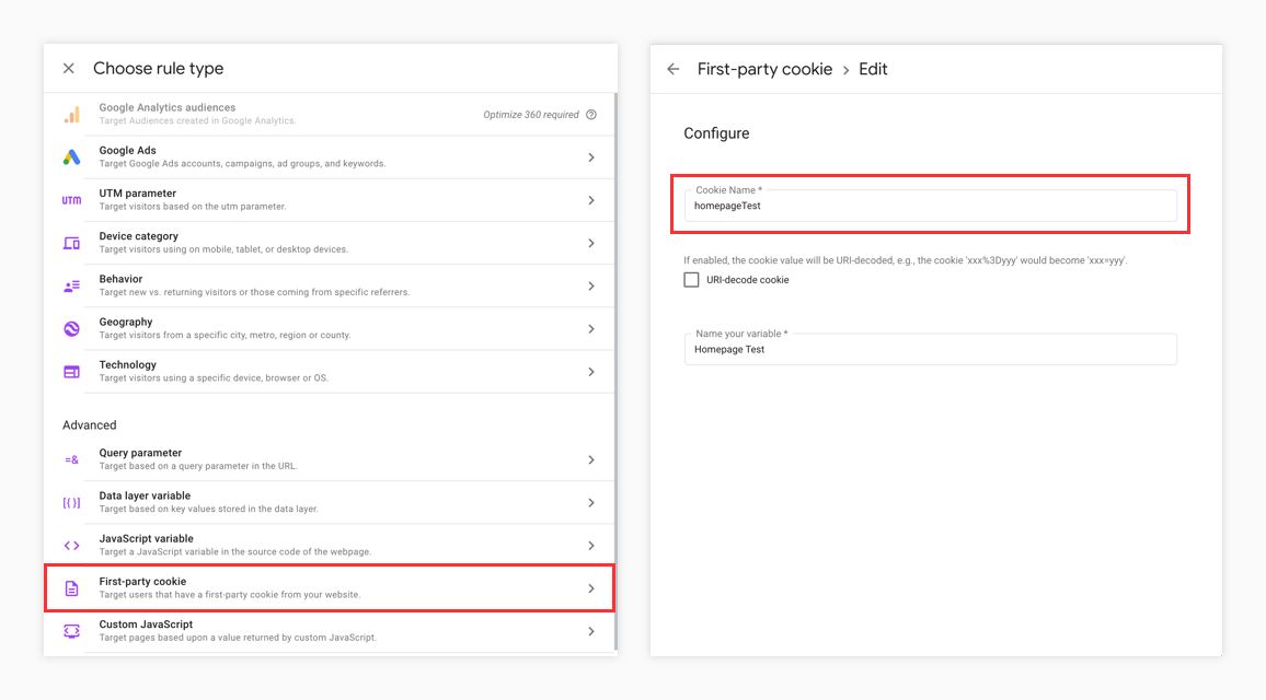 Multiple Tests in Optimize